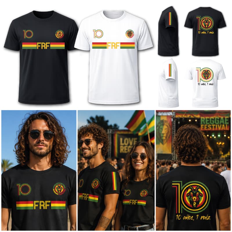 Camiseta X Aniversario FRF